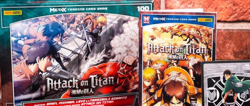 Attacco dei giganti: in arrivo il trading card game