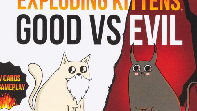 Annunciato Exploding Kittens: Good vs. Evil