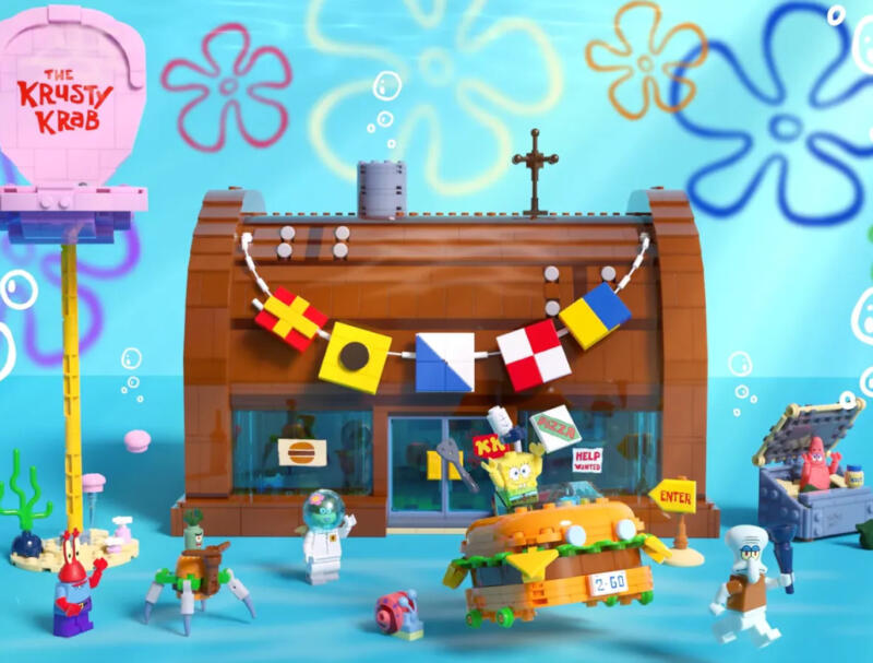 LEGO Ideas: Krusty Krab raggiunge i 10.000 sostenitori