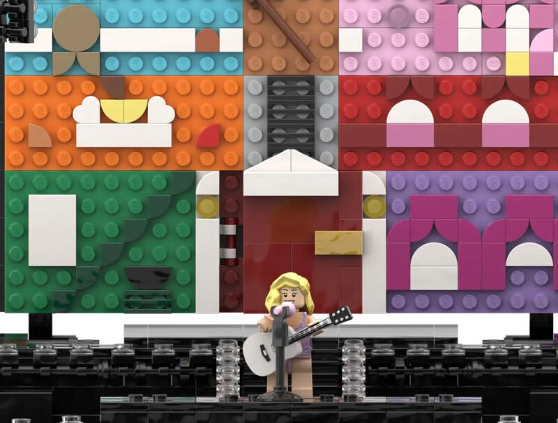 LEGO Ideas: The Eras Tour di Taylor Swift raggiunge i 10.000 sostenitori