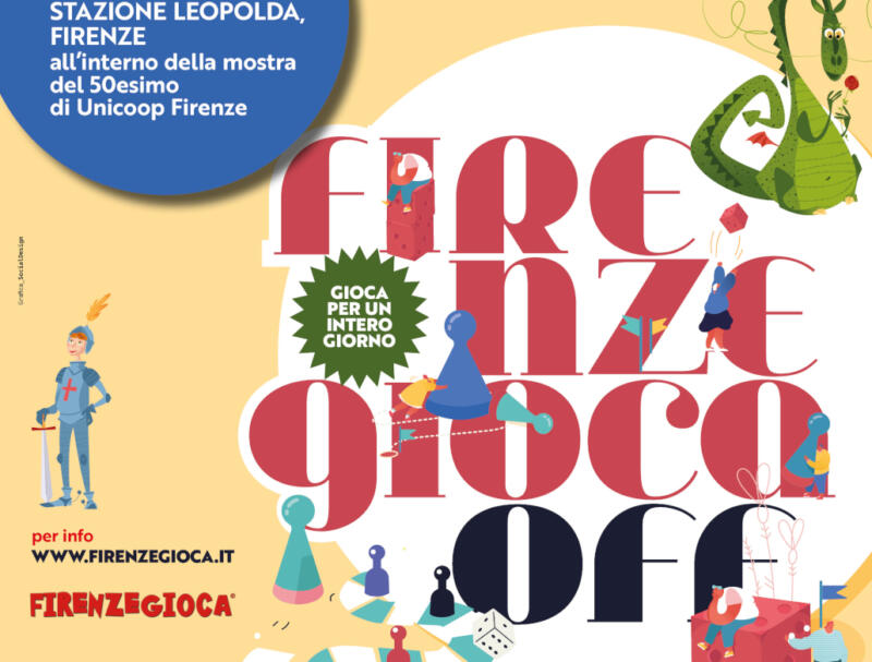 Domenica 1 ottobre 2023 arriva FirenzeGioca OFF