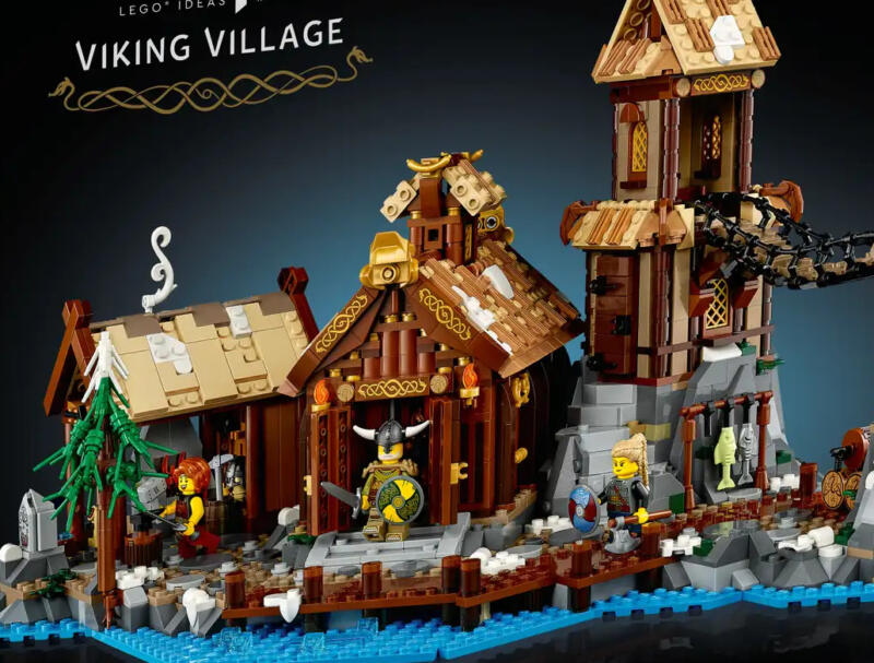 LEGO: in arrivo il set Villaggio vichingo