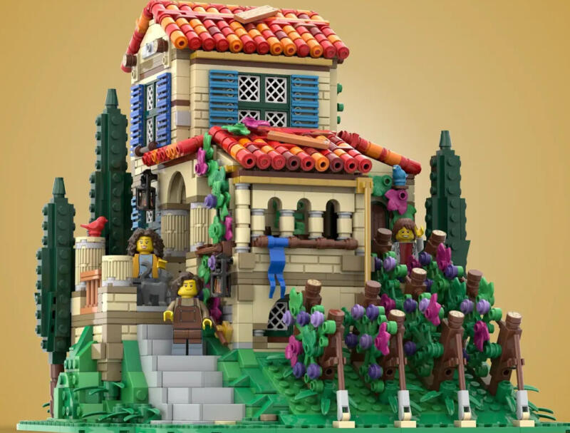 LEGO Ideas: ecco il set La Villa Italiana