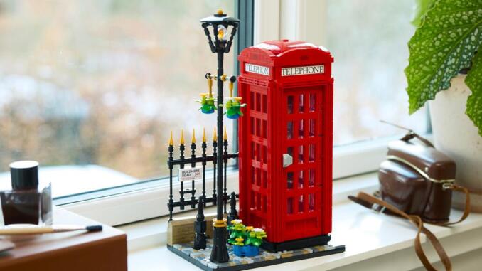 LEGO: arriva l'iconica cabina telefonica rossa di Londra