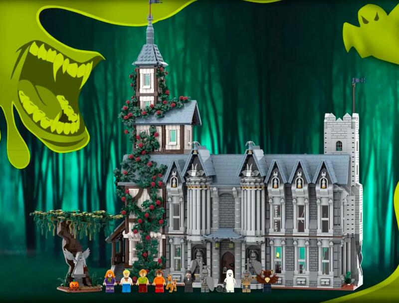 LEGO Ideas: Scooby-Doo! e Ravenwood Mansion raggiunge i 10.000 sostenitori