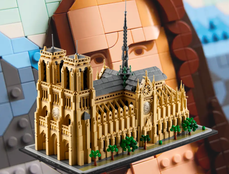 LEGO: in arrivo Notre-Dame e la Gioconda