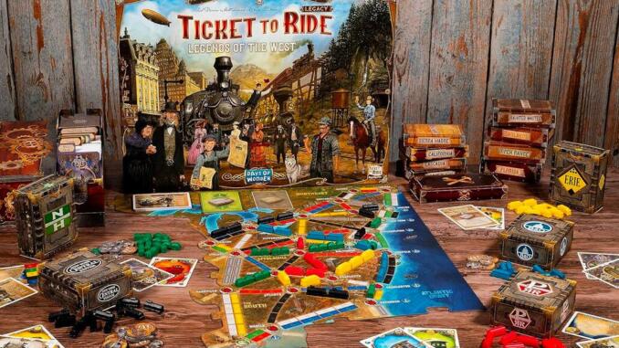 Spiel des Jahres 2024: Ticket to Ride Legacy candidato