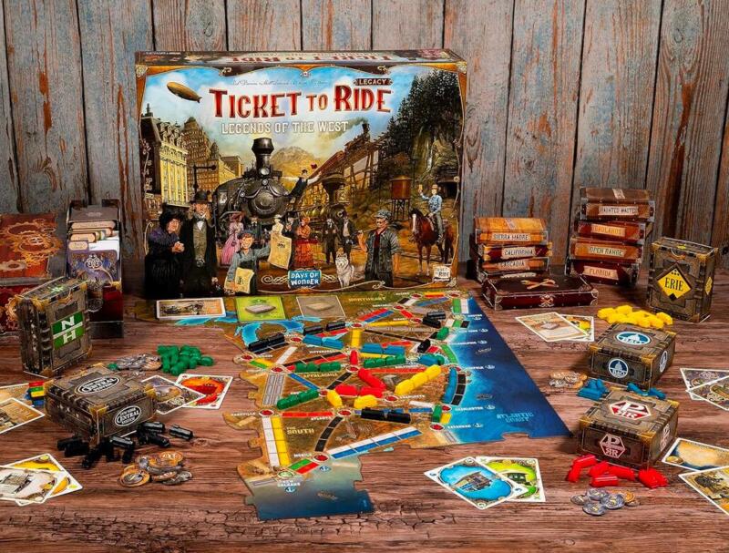 Spiel des Jahres 2024: Ticket to Ride Legacy candidato