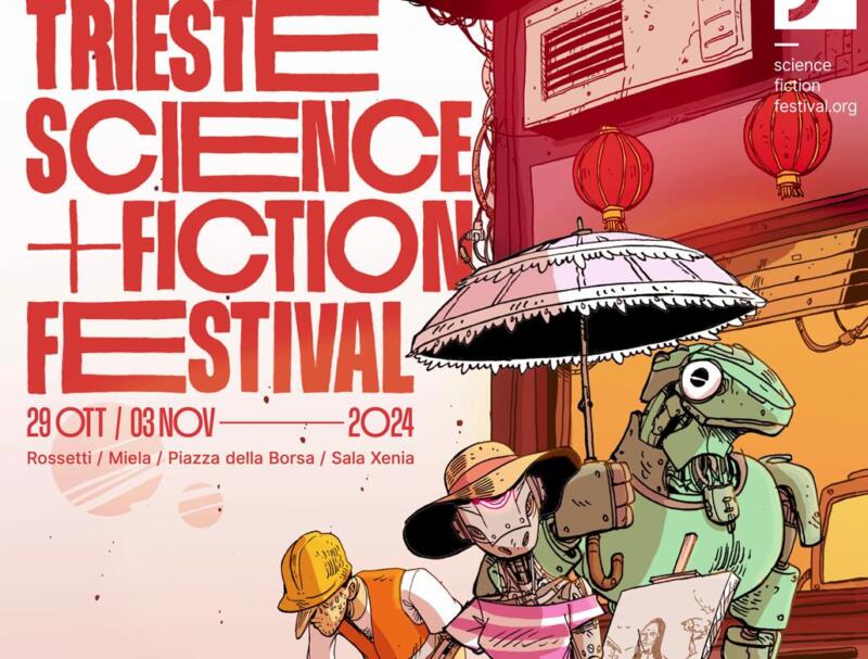 Zerocalcare firma il poster di Trieste Scienze+Fiction Festival 2024