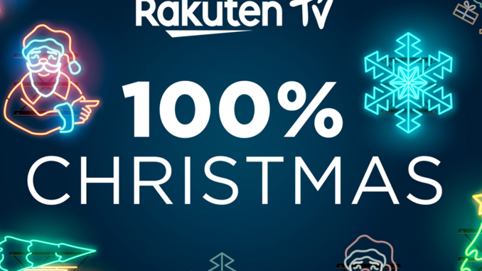 Rakuten TV: arriva il canale 100% Christmas